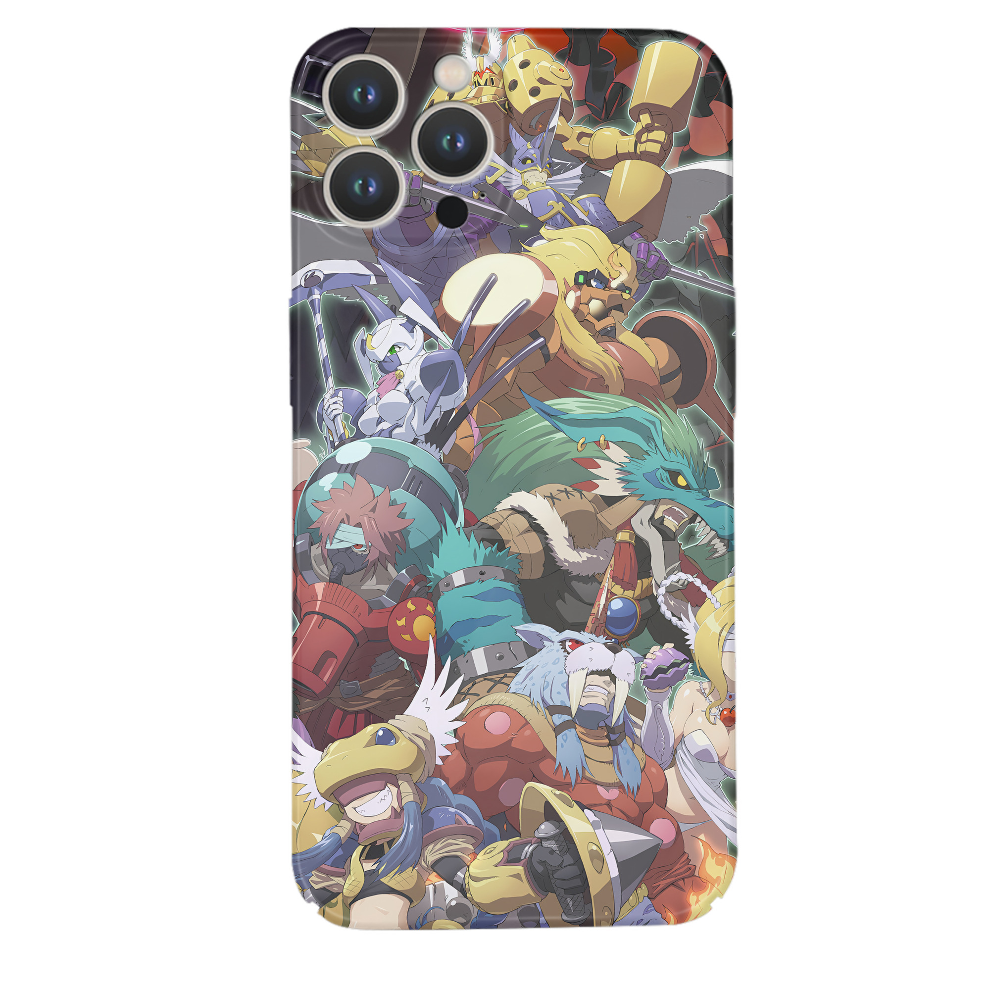 （画像用） Digimon デジタルモンスター/デジモン 【iPhone 14シリーズ対応】ハードケース
